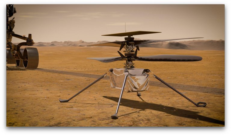 Ingenuity Mars Helicopter first status report