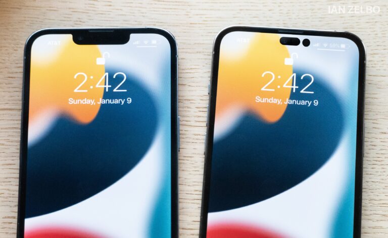 애플 Phone 14, iPhone 14 Pro 새 디자인