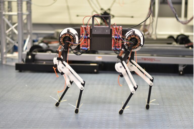 Robot dog learns to walk in one hour