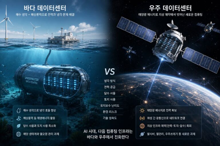 바다냐 우주냐…AI 데이터센터 다음 전장